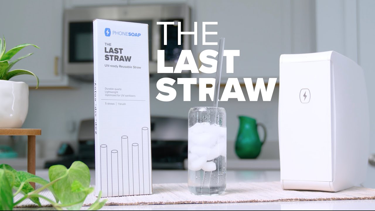 Reusable Straws - Aqua Blue & Clear Glass - Last Straw – totally