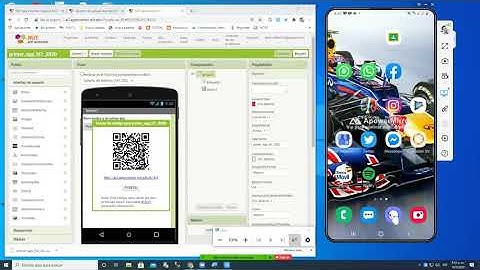 appinventor - botones  y etiquetas parte 1