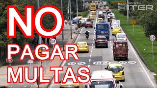 Te lo ruego, no regales tu plata de multas y fotomultas