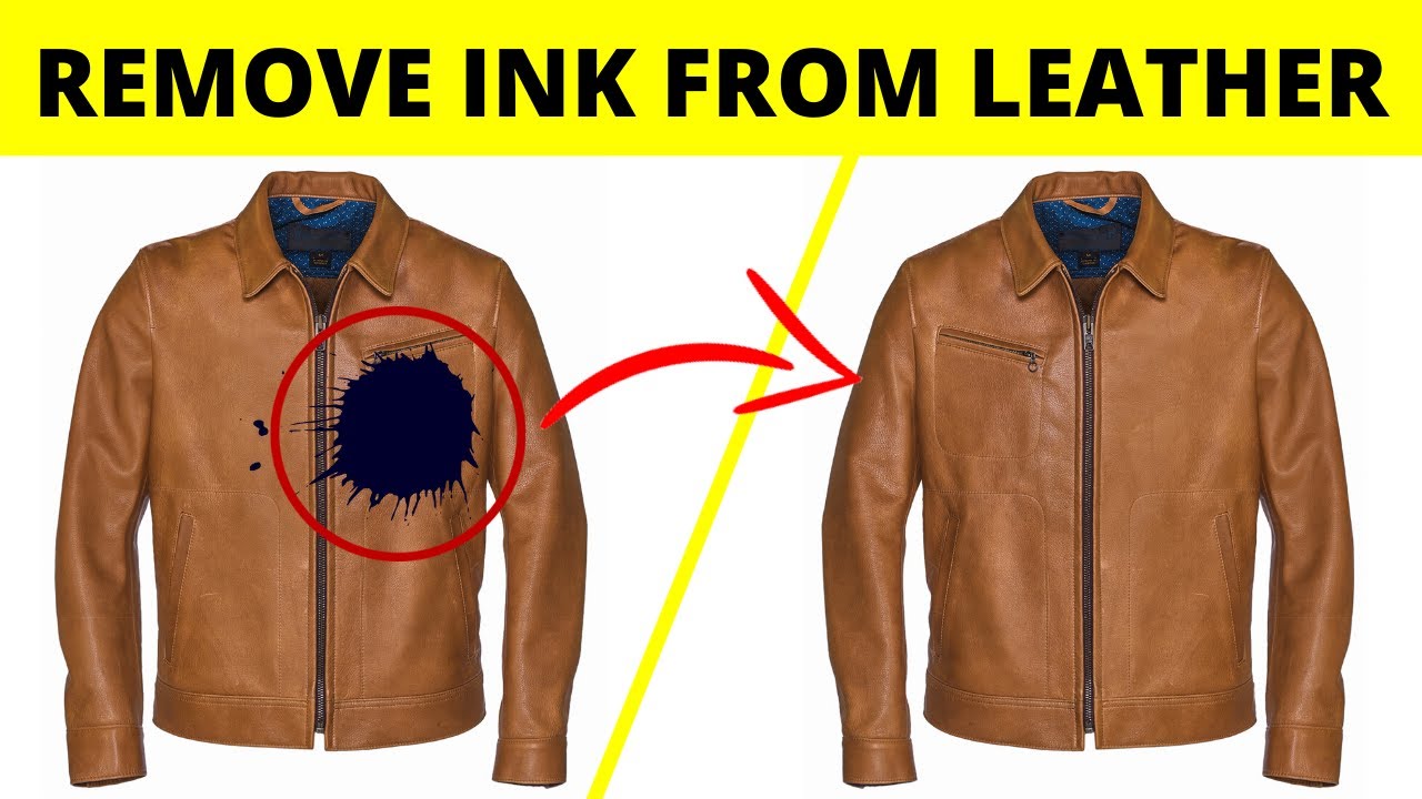 How To Remove Ink From Leather Without Damaging The Leather YouTube