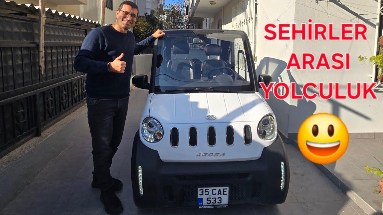 ARORA AR-EV ELEKTRİKLİ ARABA ALMAYA GİTTİM İLK UZUN YOL NASIL GEÇTİ? OTOBAN TOP SPEED İNCELEMESİ 