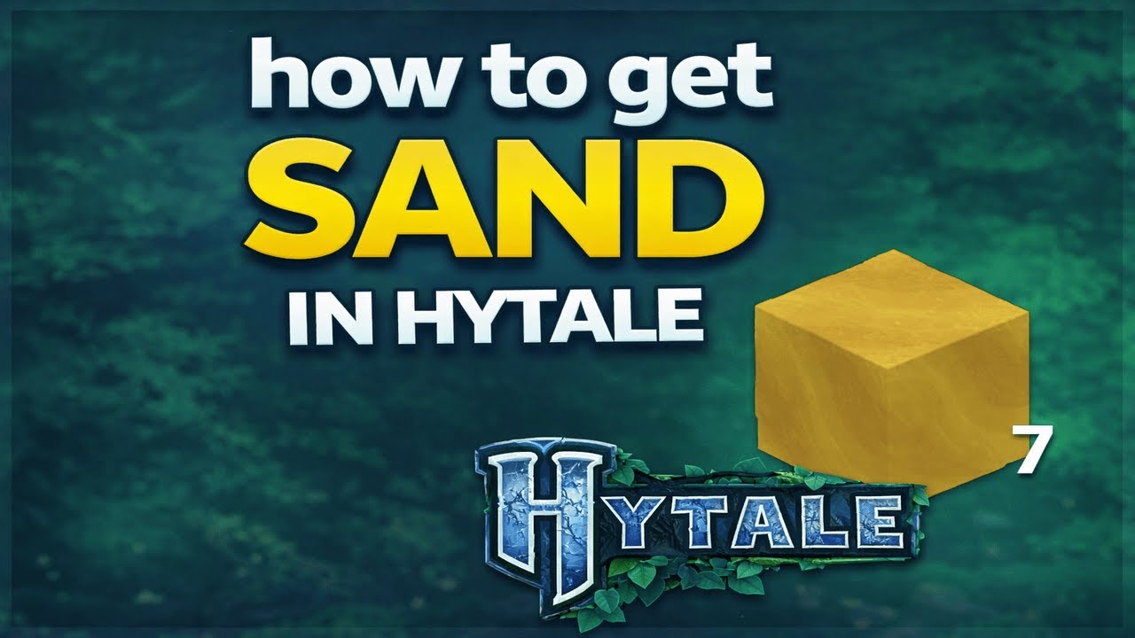How To Get Sand In Hytale | Sand Location In Hytale