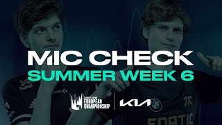 Mundo Carry! | KIA Mic Check | 2021 LEC Summer Week 6