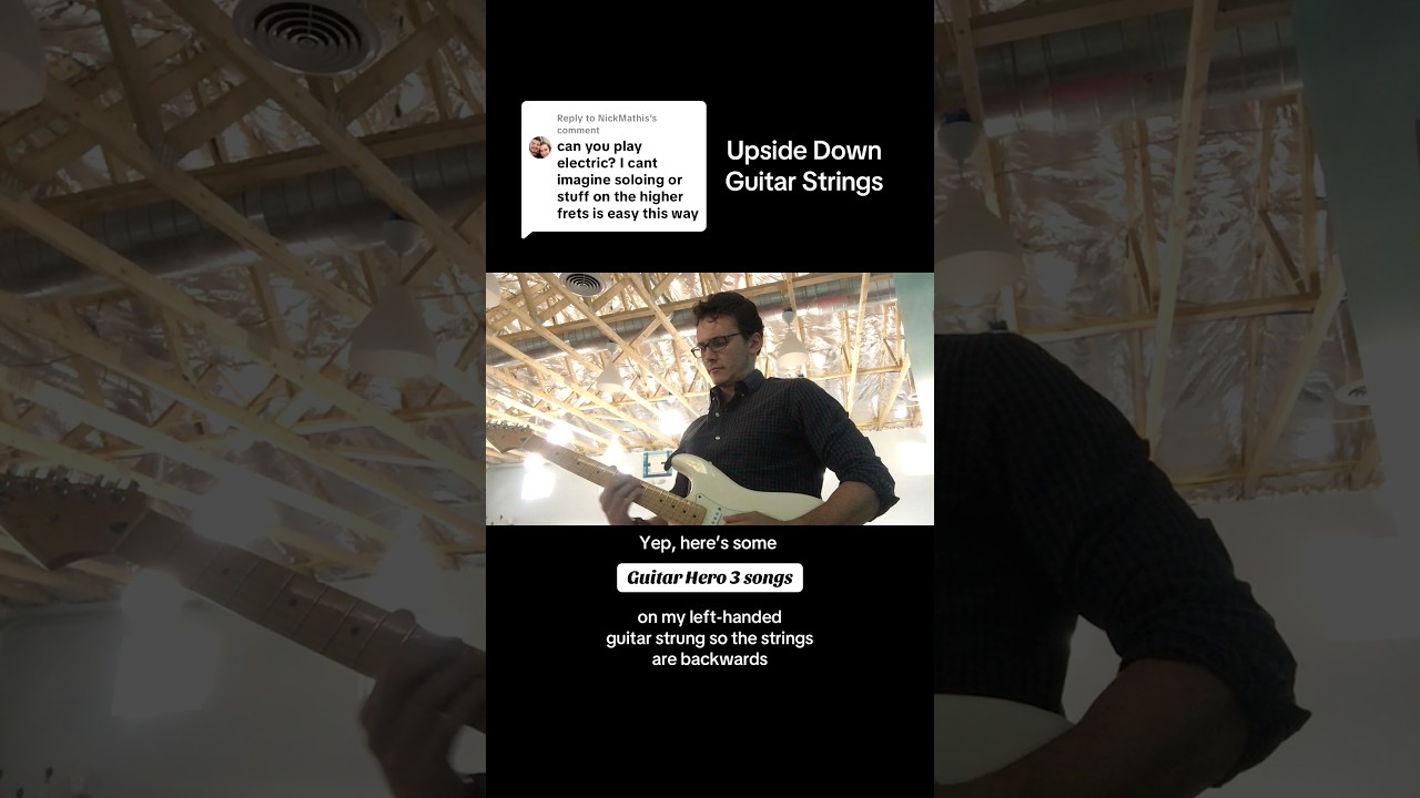 #upsidedownguitar