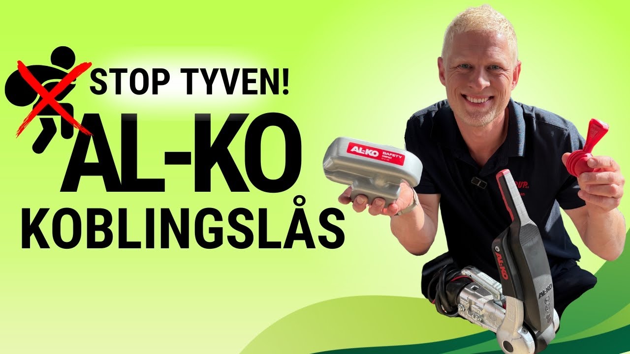 🛑 Stop tyven - med Alko koblingslås! 🔐
