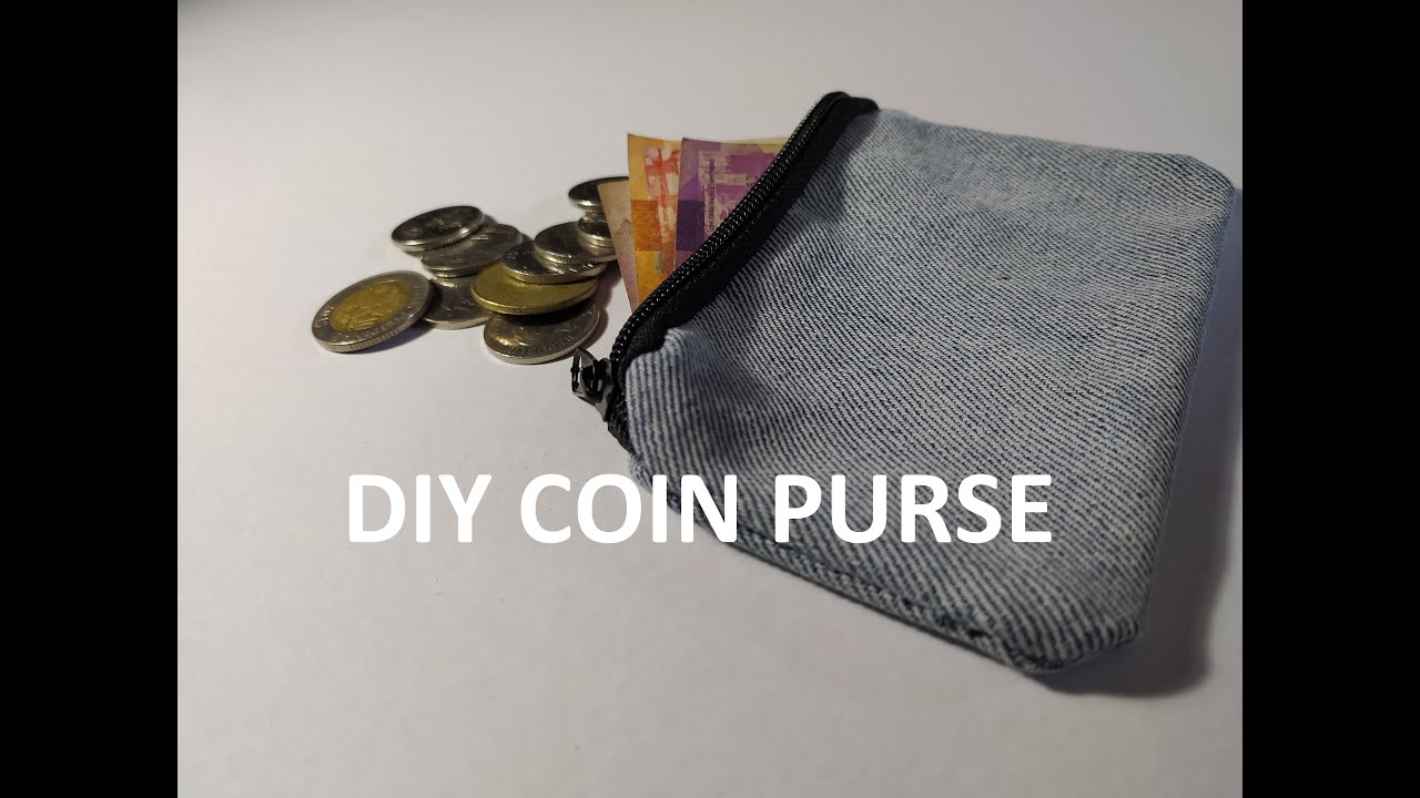 DIY Small Coin Purse/ Recycle Jeans/ Sewing - YouTube