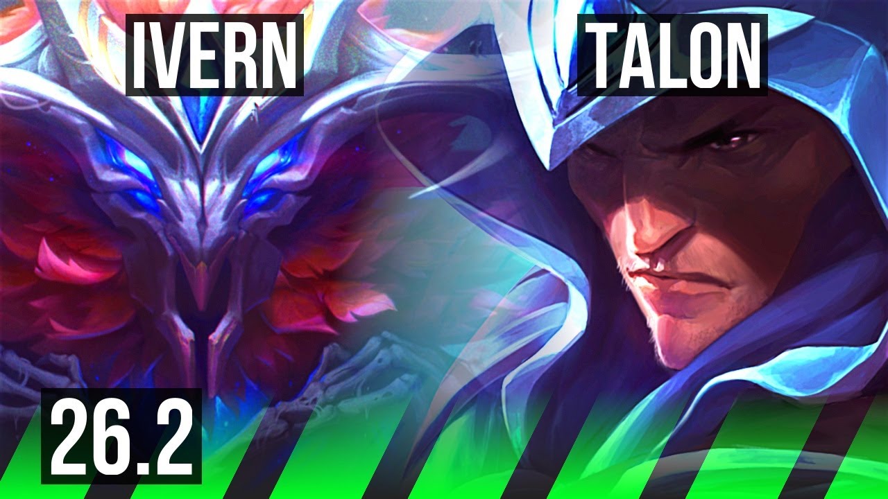 IVERN vs TALON (JGL) | 6k gold comeback | KR Master | 26.2