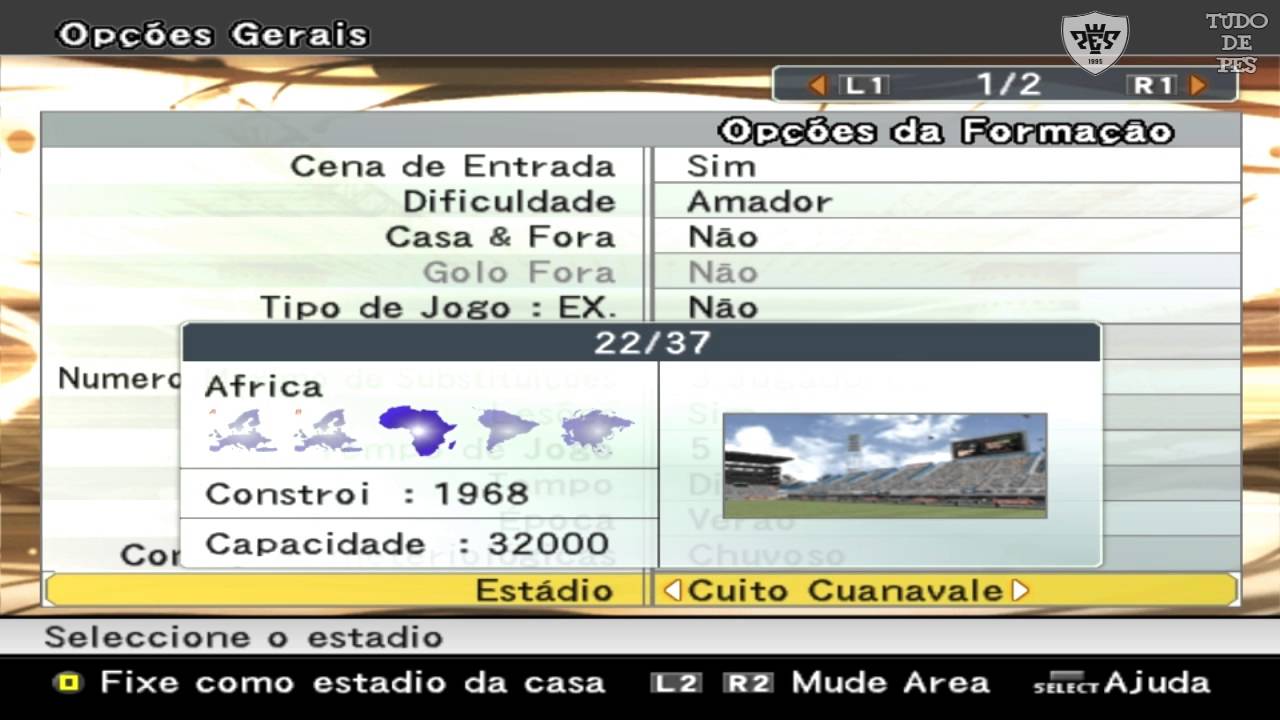 PES 6 - Todos Estadios/All Stadiums