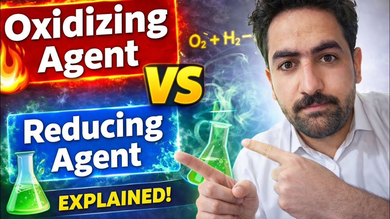 Oxidizing Agent and Reducing Agent well explained.And how to find it