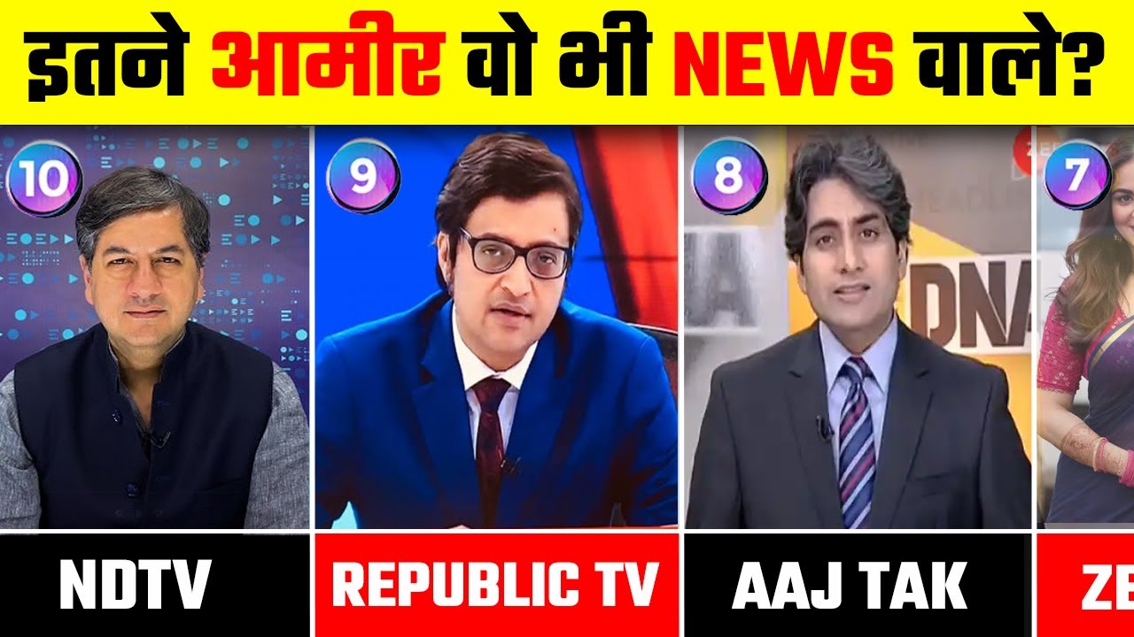 Top 10 Richest TV Anchor In India 2023 YouTube top-10-richest-tv-anchor-in-india-2023-youtube