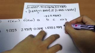 Muller's Method