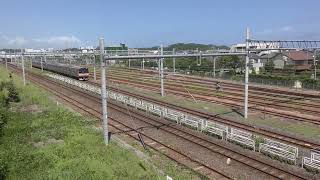 672M E531系 K451編成 高萩駅発車