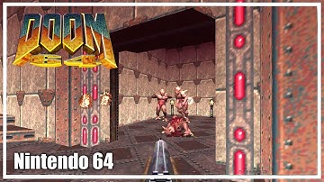 Doom 64 100% Nintendo 64 Watch Me Die Walkthrough (Level 2: The Terraformer)