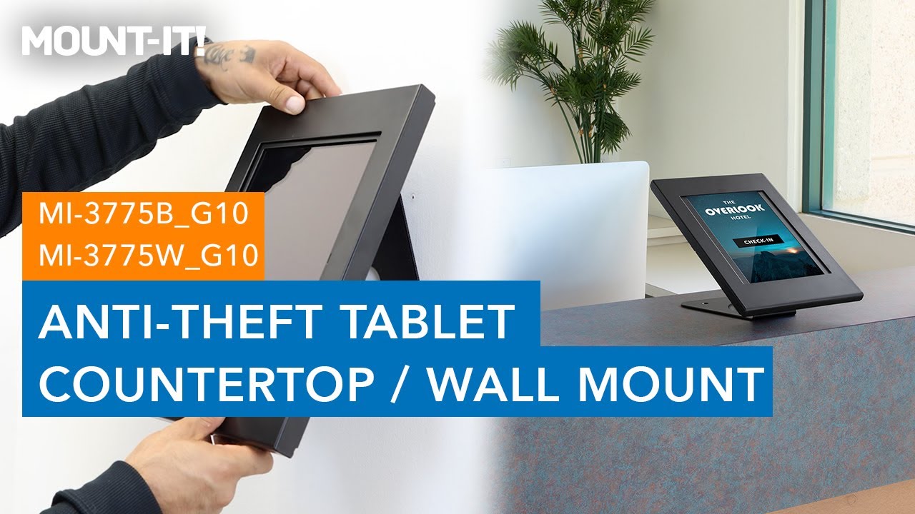 Anti-Theft Tablet Countertop Stand / Wall Mount | MI-3775 ( Features)