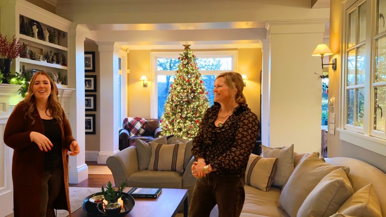 A Nancy Meyers Inspired Christmas Home, Garden & Greenhouse Tour ✨🎄❤️