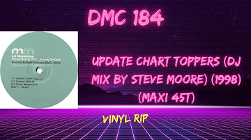 DMC - Update Chart Toppers DMC 184 (DJ Mix by Steve Moore) (1998) (Maxi 45T)