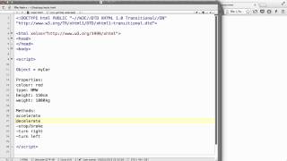 JavaScript - 31. Introduction to Objects Profile