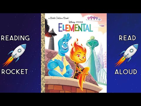 Disney Pixar Elemental Little Golden Book Read Aloud