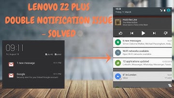 Lenovo zuk Z2 plus nougat double notification issue solved