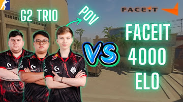 m0NESY POV with COMMs | G2 Trio VS 4000 ELO | CS2 Pro Gameplay (Mirage)