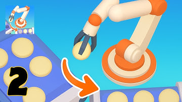 Robotic arm factory part 2 Android Gameplay Walkthrough#persiannight2#cognito#brain