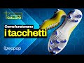 A cosa servono i tacchetti delle scarpe dei calciatori e come funzionano?