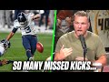 Pat McAfee Reacts To All The Missed NFL Kicks In Week 1