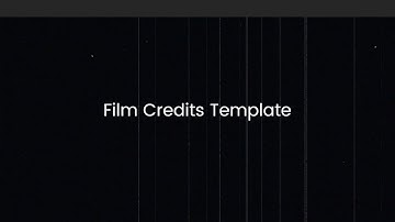 Free Simple Film Credits Video Template (Customizable) - FlexClip