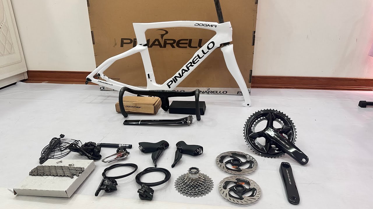 Khui thùng PINARELLO DOGMA F made in Italy mới 100% - Group DURA ACE 9270 mới 100 % - Alo 0919772622