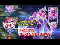 Freya new legend skin release date galactic vanquisher  skill effect  recall effect