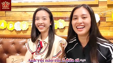 Á Hậu THUÝ AN say sưa nghe Hoa Hậu TIỂU VY kể về "người yêu mới" tại nhà hàng CHẢ CÁ ĐẾ VƯƠNG