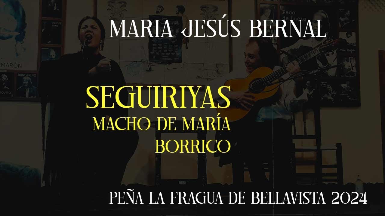 Seguiriyas con macho de María Borrico [ María Jesús Bernal y Antonio Carrión ] Bellavista 2024