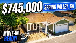 $745,000 Spring Valley CA Home Tour | Move-In Ready San Diego Home for Sale