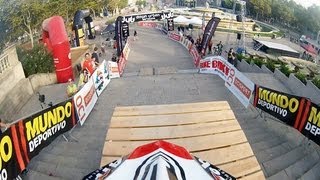 Drift HD Ghost: Urban Downhill MTB Track Run in Barcelona