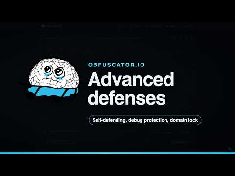 Obfuscator.io Advanced Defenses: Self-Defending, Debug Protection, Domain Lock