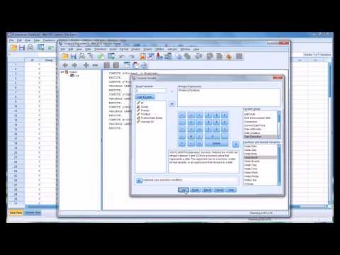 Computing Variables in SPSS