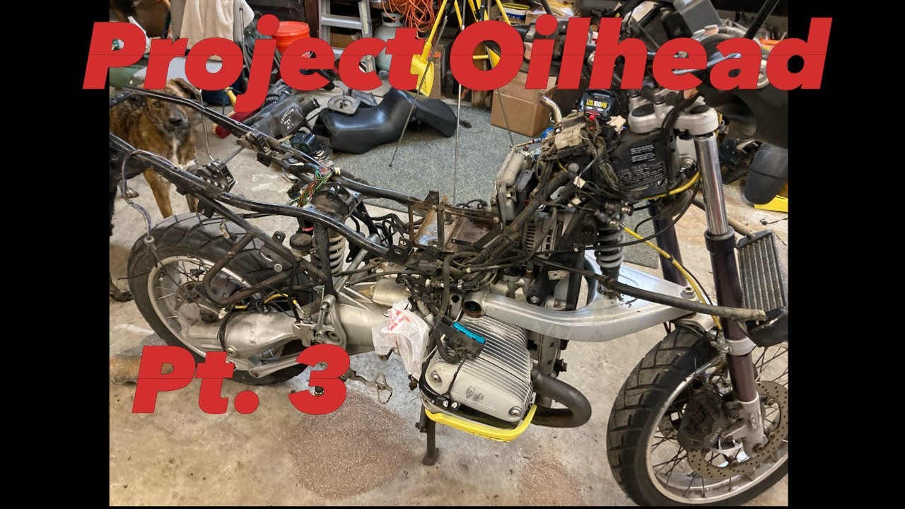 Project Oilhead Pt. 3 - BMW R1150GS Build: ABS removal - YouTube