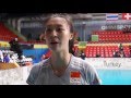 Interview with China team captain Hui Ruoqi