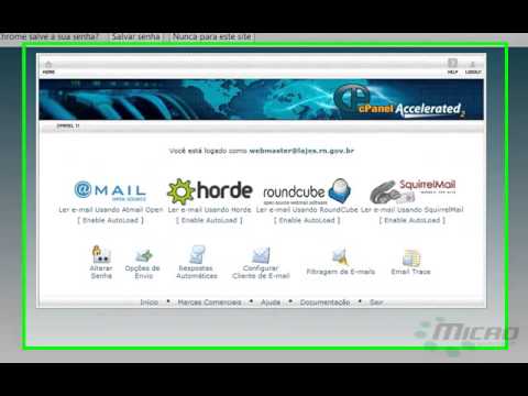 Gerenciando webmail em site GOV - Microsystem informática