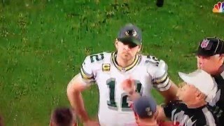 Famous Cardinals Packers coin flip that doesn't flip Profile