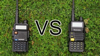 VHF range test: Baofeng UV-5R VS Quansheng UV-R50