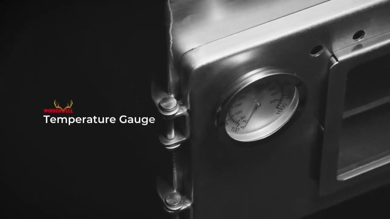 Winnerwell Woodlander L-sized Wood Burning Pizza Oven Camping Stove, Patented Design