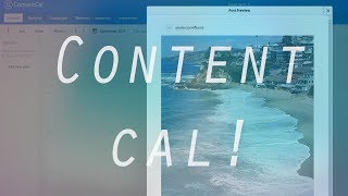 ContentCal.io - The ULTIMATE Way To Schedule Social Media Channels + Auto-Post + Approvals!
