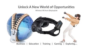 DisplayLink Wireless VR - CES 2017