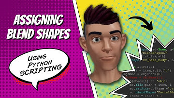 Assigning Blend Shapes to Character using Python in Maya