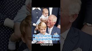 King Charles with his grandchildren #royalfamily