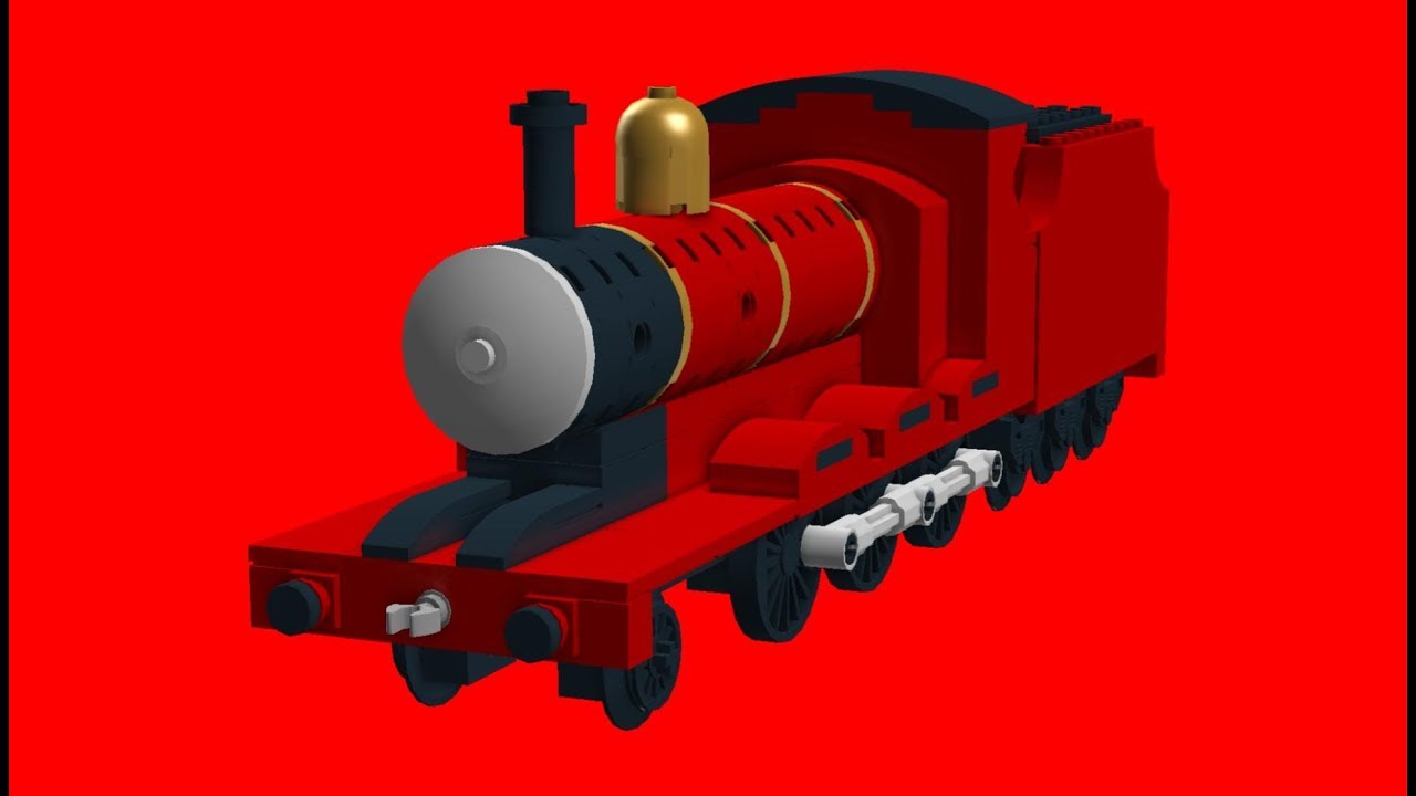 lego james the red engine