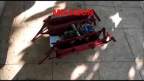 WALKING ROBOT USING KLANN MECHANISM (MECHANICAL PROJECTS)