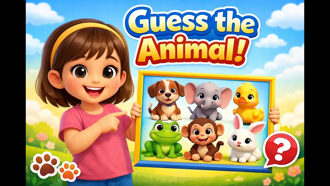 Animal Quiz for Kids | Guess the Animal | Learning Animals for Toddlers ...