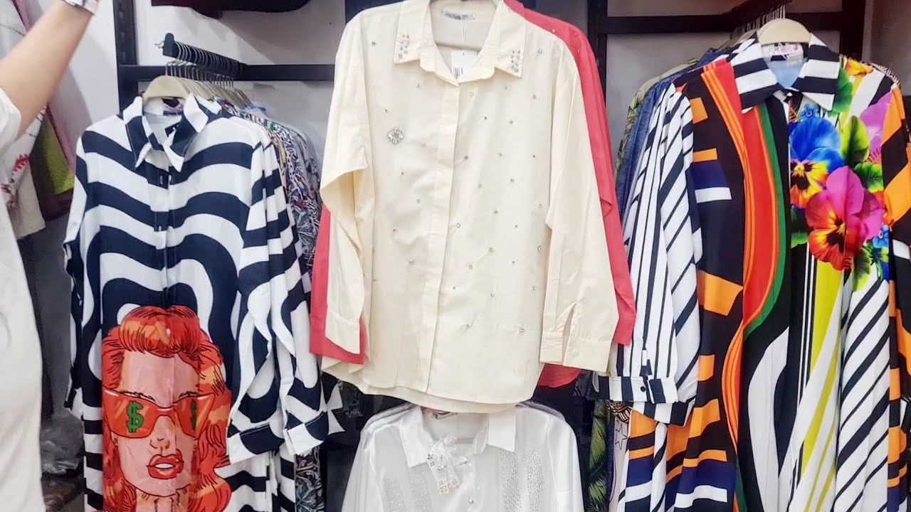 الحقوااا📢التخفيضات ب50و100و150 بلوزات ودريسات وبناطيل عند ستور وعد روكسى